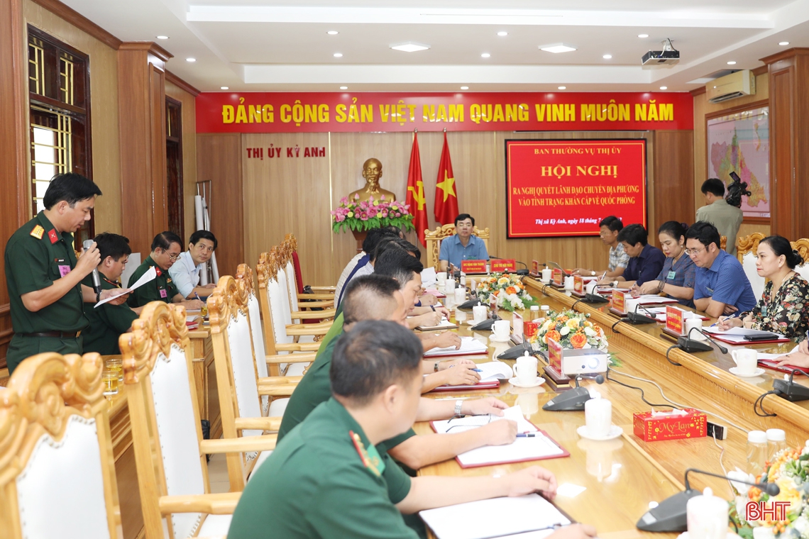 Gắn lý luận với tác chiến trong diễn tập khu vực phòng thủ của TX Kỳ Anh