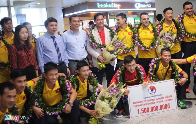 futsal viet nam ve nuoc sau world cup lich su