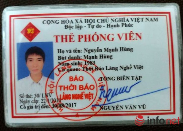 khoi to bat tam giam phong vien thoi bao lang nghe viet