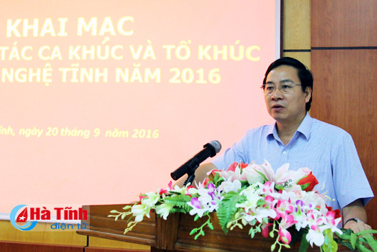 khai mac sang tac ca khuc to khuc dan ca nghe tinh nam 2016