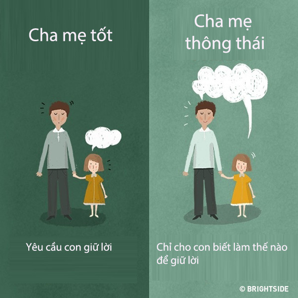 11 dieu khac biet giua cha me tot va cha me thong thai