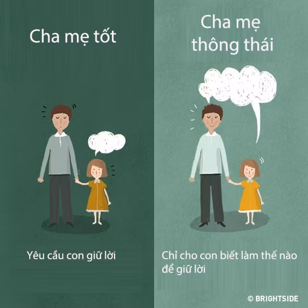 11 dieu khac biet giua cha me tot va cha me thong thai