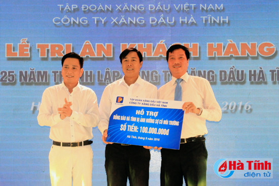 cong ty xang dau ha tinh tri an khach hang