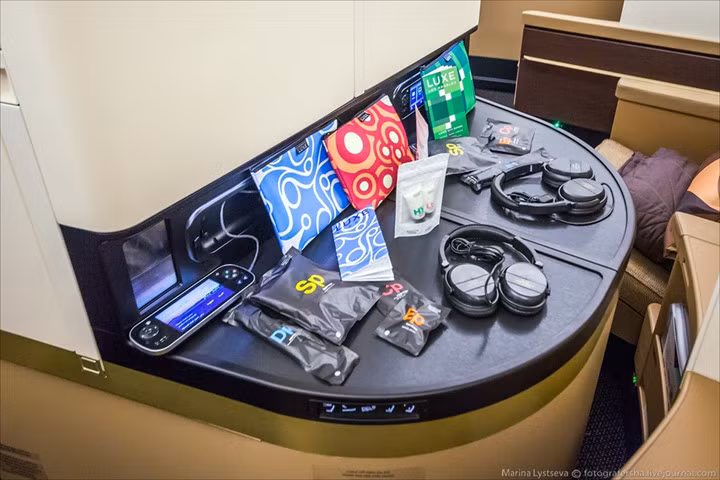 ben trong may bay sang trong nhat the gioi