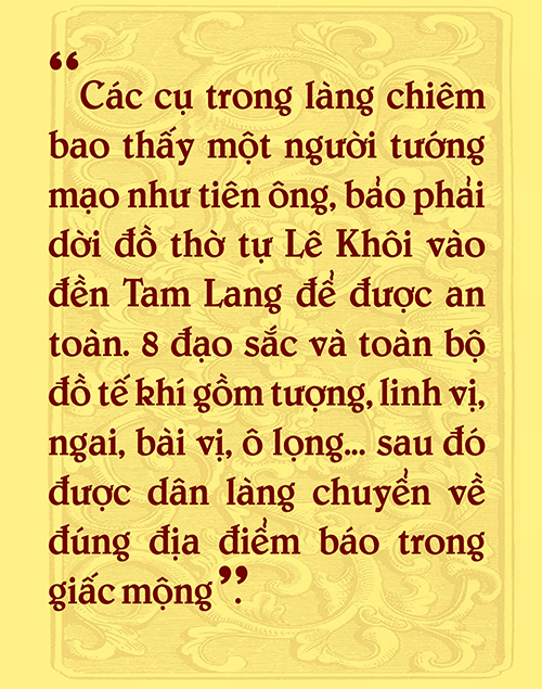 Lê Khôi - bậc nhân thần nhiều nơi thờ tự