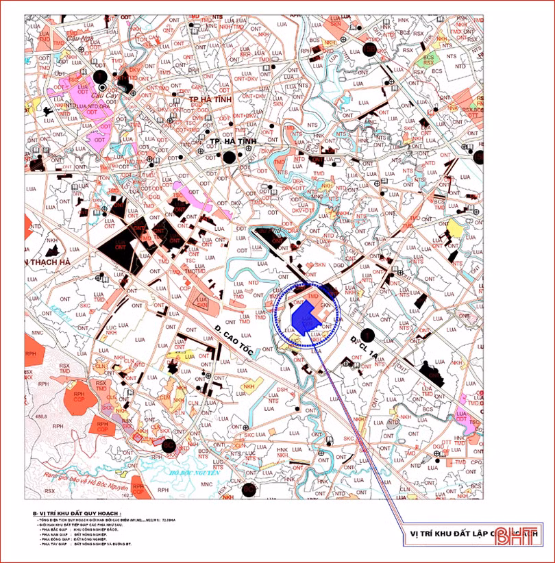 Tiếp nhận lập hồ sơ thành lập CCN Bắc Cẩm Xuyên 2