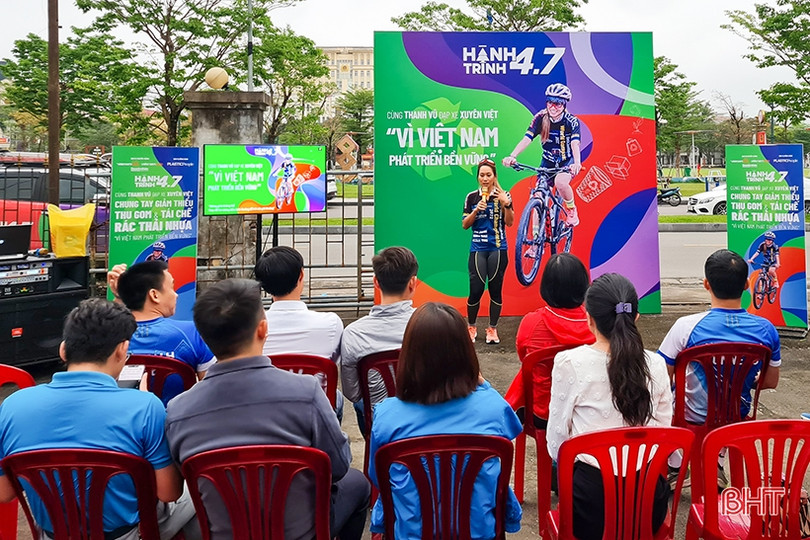 “Cô gái thép” Thanh Vũ lan tỏa tinh thần thể thao tại Hà Tĩnh