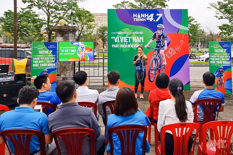 “Cô gái thép” Thanh Vũ lan tỏa tinh thần thể thao tại Hà Tĩnh