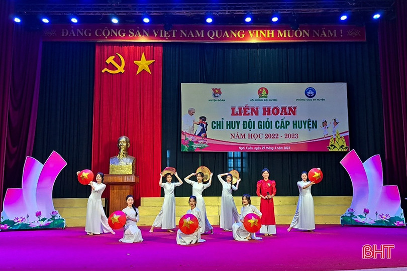 Hấp dẫn liên hoan tranh tài chỉ huy đội giỏi ở Nghi Xuân