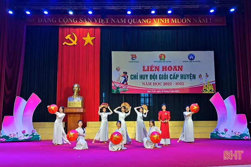 Hấp dẫn liên hoan tranh tài chỉ huy đội giỏi ở Nghi Xuân