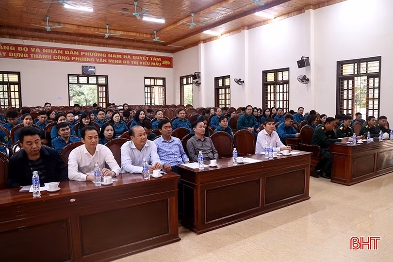 Khai mạc huấn luyện tự vệ cụm số 3