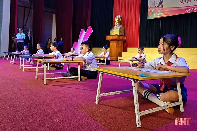 Hấp dẫn liên hoan tranh tài chỉ huy đội giỏi ở Nghi Xuân