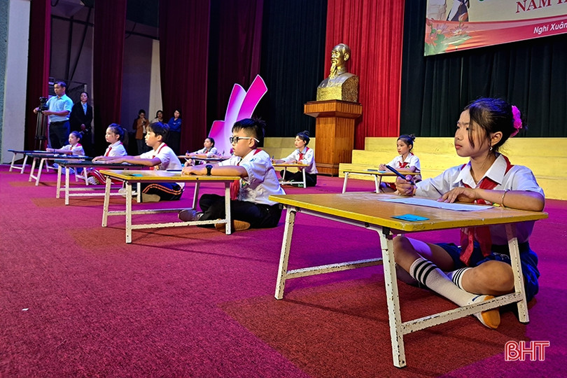 Hấp dẫn liên hoan tranh tài chỉ huy đội giỏi ở Nghi Xuân