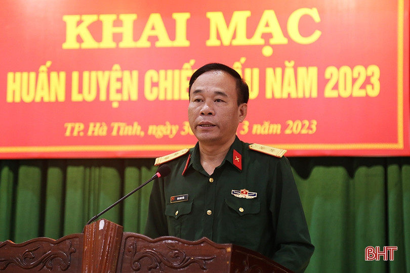 Khai mạc huấn luyện tự vệ cụm số 3