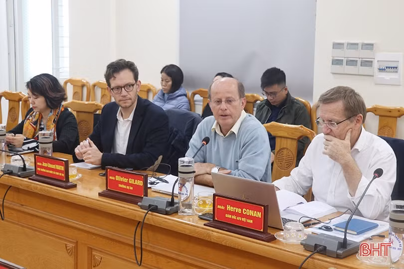 AFD cam kết hỗ trợ Hà Tĩnh và các địa phương cải thiện hạ tầng, ứng phó với biến đổi khí hậu