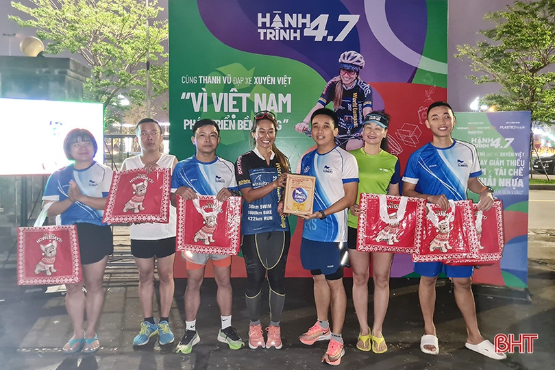 “Cô gái thép” Thanh Vũ lan tỏa tinh thần thể thao tại Hà Tĩnh