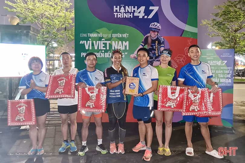 “Cô gái thép” Thanh Vũ lan tỏa tinh thần thể thao tại Hà Tĩnh