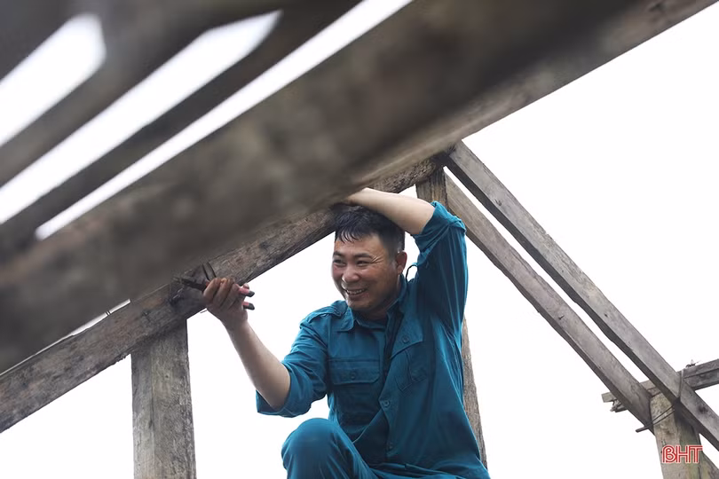 TX Kỳ Anh huy động hơn 500 người hỗ trợ 2 xã xây dựng nông thôn mới nâng cao