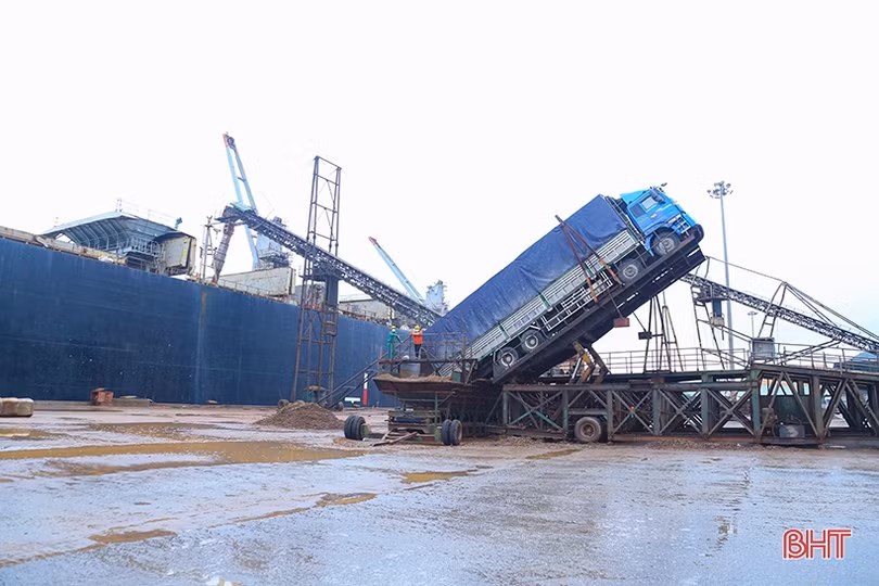 Ủy ban Đối ngoại Quốc hội Việt Nam và Lào tham quan cảng Vũng Áng