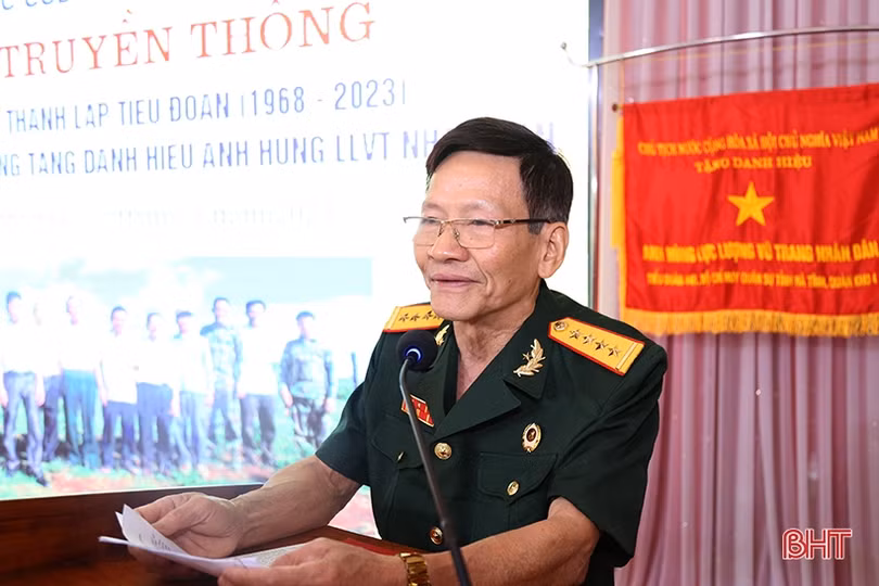 Gặp mặt kỷ niệm 55 năm ngày thành lập Tiểu đoàn 44B Hà Tĩnh