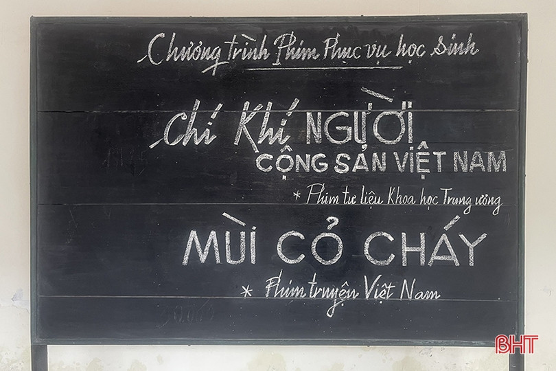 Giáo dục truyền thống yêu nước cho học sinh Hà Tĩnh thông qua chiếu phim lịch sử