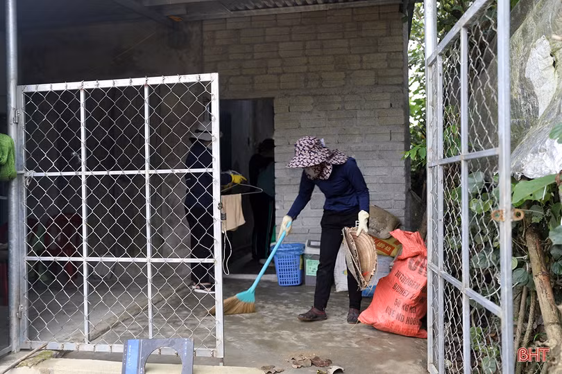 TX Kỳ Anh huy động hơn 500 người hỗ trợ 2 xã xây dựng nông thôn mới nâng cao