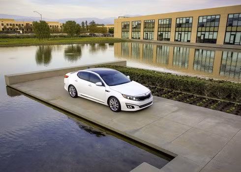 Mẫu xe sedan Kia Optima 2014.
