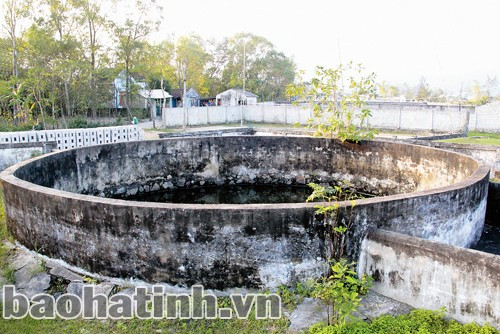 Nước ở các giếng cổ không bao giờ cạn kiệt cho dù có hạn đến mấy