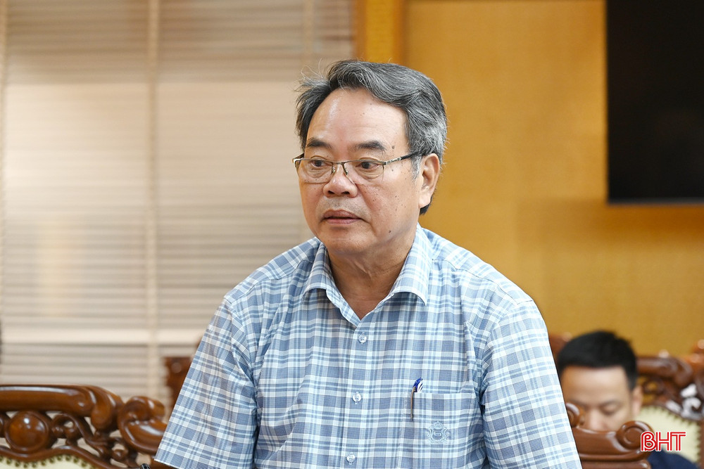 Trưởng ban Nội chính Tỉnh ủy Nguyễn Đình Hải phát biểu ý kiến. bqbht_br_dsc-24d62.jpg