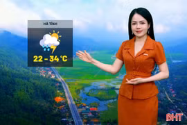 Dự báo thời tiết Hà Tĩnh ngày 2/5: Đêm không mưa, ngày nắng
