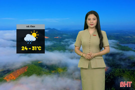 Dự báo thời tiết Hà Tĩnh ngày 28/8: Ngày có mưa vài nơi, trời hửng nắng