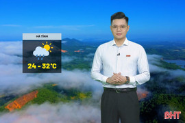Dự báo thời tiết Hà Tĩnh ngày 3/9: Ngày nắng, chiều có mưa rào và dông