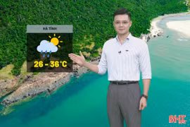 Dự báo thời tiết Hà Tĩnh ngày 24/7: Ngày nắng, đêm mưa vài nơi