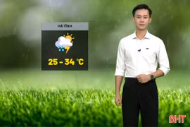 Dự báo thời tiết Hà Tĩnh ngày 5/7: Có nơi mưa vừa đến mưa to