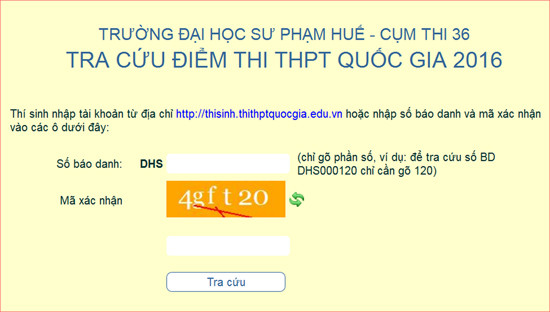 dai hoc su pham hue cong bo diem thi thpt quoc gia khu vuc ha tinh