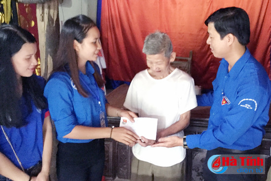 tuoi tre ha tinh huy dong 577 trieu dong ho tro doi tuong chinh sach