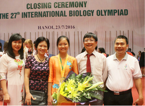 Chuyện cô gái mang Vàng cho đội Olympic Sinh học VN sau 16 năm chờ đợi ảnh 4 chuyen co gai mang vang cho doi olympic sinh hoc vn sau 16 nam cho doi