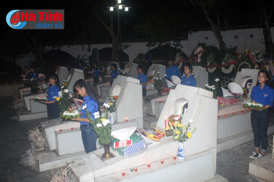 tuoi tre ha tinh thap nen tri an tai nga ba dong loc