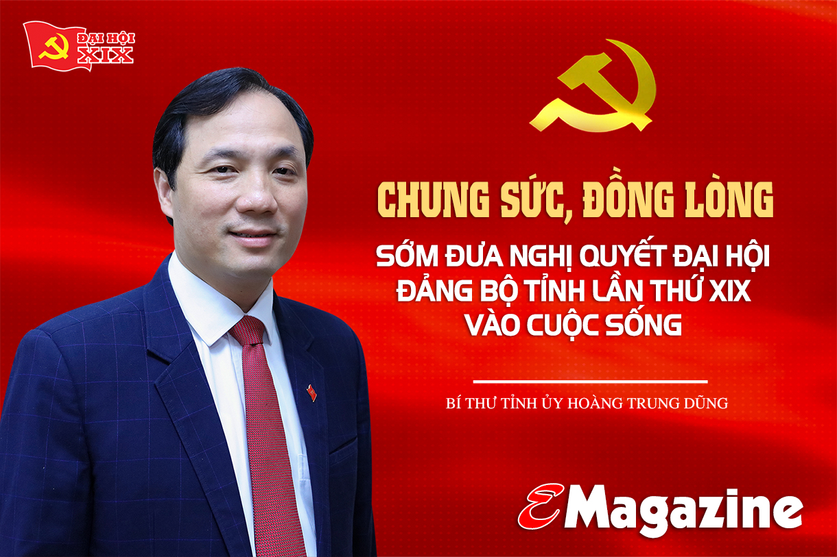 Chung sức, đồng lòng, sớm đưa Nghị quyết Đại hội Đảng bộ tỉnh lần thứ XIX vào cuộc sống ảnh 3 Chung sức, đồng lòng, sớm đưa Nghị quyết Đại hội Đảng bộ tỉnh lần thứ XIX vào cuộc sống