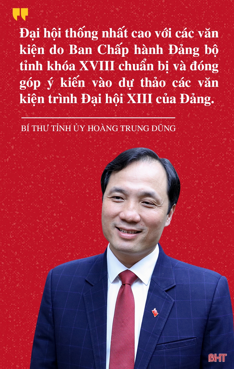 Chung sức, đồng lòng, sớm đưa Nghị quyết Đại hội Đảng bộ tỉnh lần thứ XIX vào cuộc sống ảnh 6 Chung sức, đồng lòng, sớm đưa Nghị quyết Đại hội Đảng bộ tỉnh lần thứ XIX vào cuộc sống
