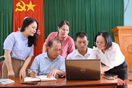 Những ngày đầu vận hành thôn, tổ dân phố mới ở Hà Tĩnh