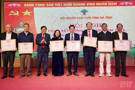 Đẩy mạnh phong trào thi đua "tuổi cao, gương sáng"