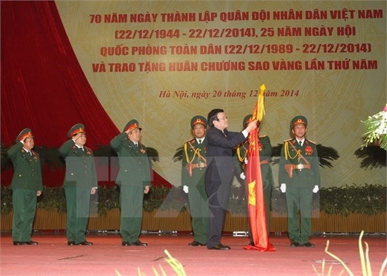 Kỷ niệm trọng thể 70 năm Ngày thành lập Quân đội nhân dân Việt Nam ảnh 1