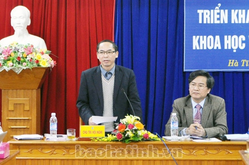 Các đề tài khoa học mới phải khả thi, giải quyết những vấn đề cấp bách ảnh 1 Các đề tài khoa học mới phải khả thi, giải quyết những vấn đề cấp bách ảnh 1