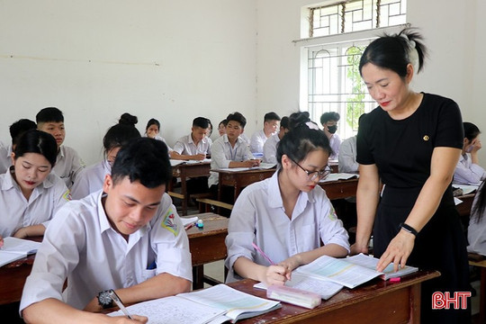 Hà Tĩnh thống nhất môn thi thứ 3 Kỳ thi vào lớp 10 THPT