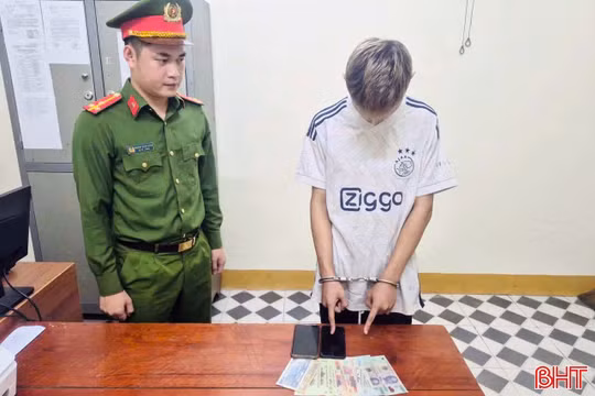 Bắt đối tượng trộm tài sản của người dân tắm biển Thạch Hải