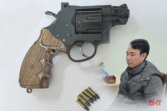 Bắt giam đối tượng dùng súng bắn "góp vui" tại đám cưới