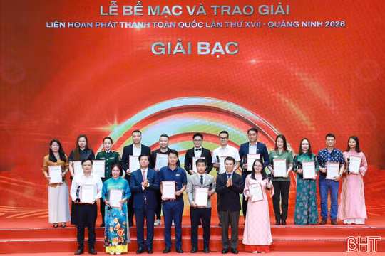 Hà Tĩnh giành 1 giải Bạc, 1 giải Đồng tại Liên hoan Phát thanh toàn quốc