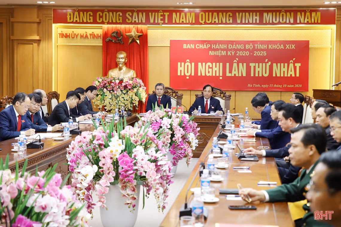 Sáng nay, Đại hội Đảng bộ Hà Tĩnh khóa XIX công bố kết quả bầu nhân sự nhiệm kỳ mới