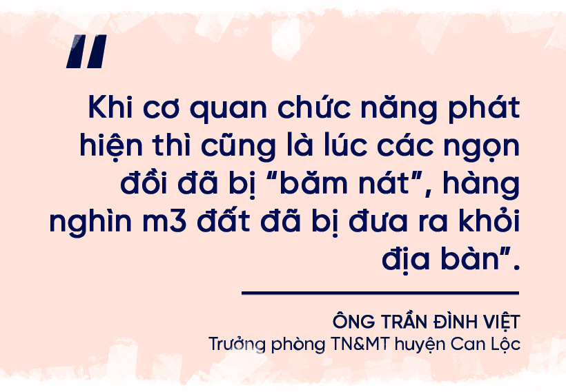 Khai thác tài nguyên trái phép, vấn nạn cần sớm dẹp bỏ (bài 1): Nhức nhối “đất tặc”, “cát tặc”! ảnh 18 Khai thác tài nguyên trái phép, vấn nạn cần sớm dẹp bỏ (bài 1): Nhức nhối “đất tặc”, “cát tặc”!
